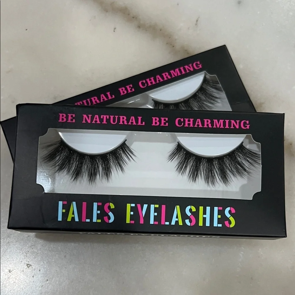 Black False Lashes 2 Packs
